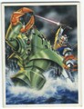ｶﾞﾝﾀﾞﾑｶｰﾄﾞ：ゾック対ガンダム