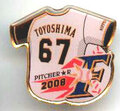日本ハム◆2008年ピンズ【TOYOSIMA-67】 
