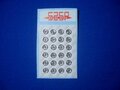 スナップ（5-6mm)金属製・シルバーカラー／1シート（24セット）
