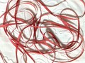 シルクリボン/バーミリオン　幅2mm