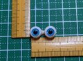 PWグラスアイ　スカイブルー　8mm　R8SBL