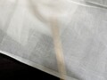 コットンオーガンジー/ホワイト（長尺はぎれ）77cm　COWH77