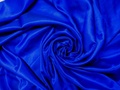 シルク・コットンサテン/ロイヤルブルー（長尺はぎれ）CC45