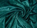 クラッシュベロア　ディープグリーン　（広幅142cm）