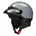 ﾘｰﾄﾞ CR-790 ﾊｰﾌﾍﾙﾒｯﾄ ｸﾞﾚｰ ﾌﾘｰｻｲｽﾞ(57-60cm未満)