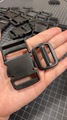 プラスチック黒バックル1つとオクリカン1つのセット