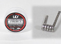 UD SS316 Staggered Fuse Clapton Ribbon Coil 0.2Ω 10個セット