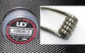 UD SS316 staggerd fused clapton 0.2Ω 10個セット
