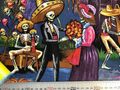 布「熱いメキシコの夜に浮かれ出るものたち」アレクサンダーヘンリー