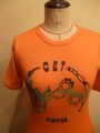 1970'sフロッキープリントTシャツ TILT　SH57