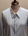 1960’s薄ボーダーダブルカフスドレスシャツ　SH71
