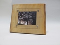 天然木フォトフレーム　Ｌ版サイズ　No.8　ミズキの木製写真立て　L-48