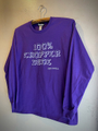 100% CHOPPER DUDE - L/S T-shirts (PURPLE)