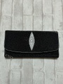 ＊参考価格¥38500税込＊　エイ革財布ブラック（ロング）