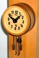 西ドイツ製　ミニサイズ樽型時計　1950〜60年代【W066】