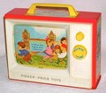 FISHER-PRICE TOYS　Giant Screen Music Box TV 1966年【S024】