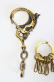 SKULL KEYHOLDER/ BRASS【RISK×galcia】