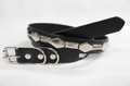 1ROW HEXAGON&BEVEL STUDS BELT【RISK×MODERN PIRATES】