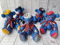 BERET CHECK TEDDYBEAR（BLUE）