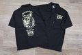 ［Rockin'Jelly Bean×RISK］Jack Bambi OPEN COLLAR S/S shirt