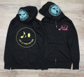 life at your own RISK×××SPIKE RECORDINGS コラボZIP PARKA【PURPLE