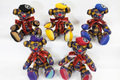 BERET CHECK TEDDYBEAR（PURPLE）
