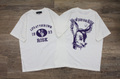 COLLEGE-1993 C.BAMBI BP S/S tee【WH×PUR】