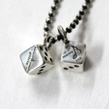 DICE PENDANT-TOP（SILVER）【RISK×galcia】