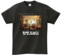 曽我部恵一 / 宇宙の果てで待ちぼうけ Tシャツ（T-shirt/black)