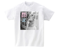 サニーデイ・サービス /Popcorn Ballads ジャケットTシャツ（T-shirt/white)