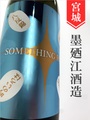 墨廼江「Something Fore」純米吟醸　720ml