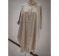 シャツ風チュニック