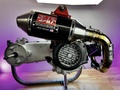 PROBLD GY6 Yoshimura RS2 Carbon Fiber Exhaust System 