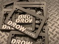 DROWsports "Classic" License Plate Frame