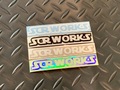 SCR_WORKS Die Cut Decal " WORKS"