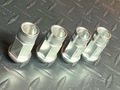 NRG 100 SERIES ALUMINUM LUG NUTS M12 X 1.50 SILVER