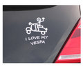 ”I love my Vespa”　ステッカー