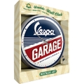 壁掛時計 Vespa Garage