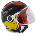 ベスパ純正ヘルメット　VJヘルメットSE-ディズニーミッキーマウス