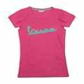 Vespa純正　カラーロゴTシャツ【WOMEN】【ピンク】