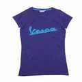 Vespa純正　カラーロゴTシャツ【WOMEN】【パープル】
