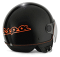 ベスパ純正ヘルメット　VESPA VISOR 4.0ヘルメット BK