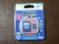 pqi　microSDメモリカード2GB　アダプタ付