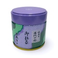 愛知県西尾茶の抹茶「美代の白」（薄茶用）：缶入り【葵製茶】