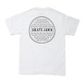 SKATE JAWN / SEWER CAP TEE - WHITE
