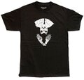SKATE JAWN / Lazer Skull Tee - Black