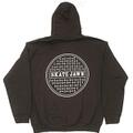 SKATE JAWN / SEWER CAP HOODIE - BROWN