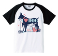 【I ♡ DOG Tシャツ】（英語版）チキコ×思春期マーブルコラボ