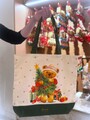 7/20発売　ハロッズ クリスマス ベアーツリーポートレートショッパーバッグ　2025年　アルフィー　Harrods Christmas Bear 2025 Alfie Bag