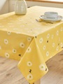 ロンドン直輸入　デイジーとみつばちのテーブルクロス